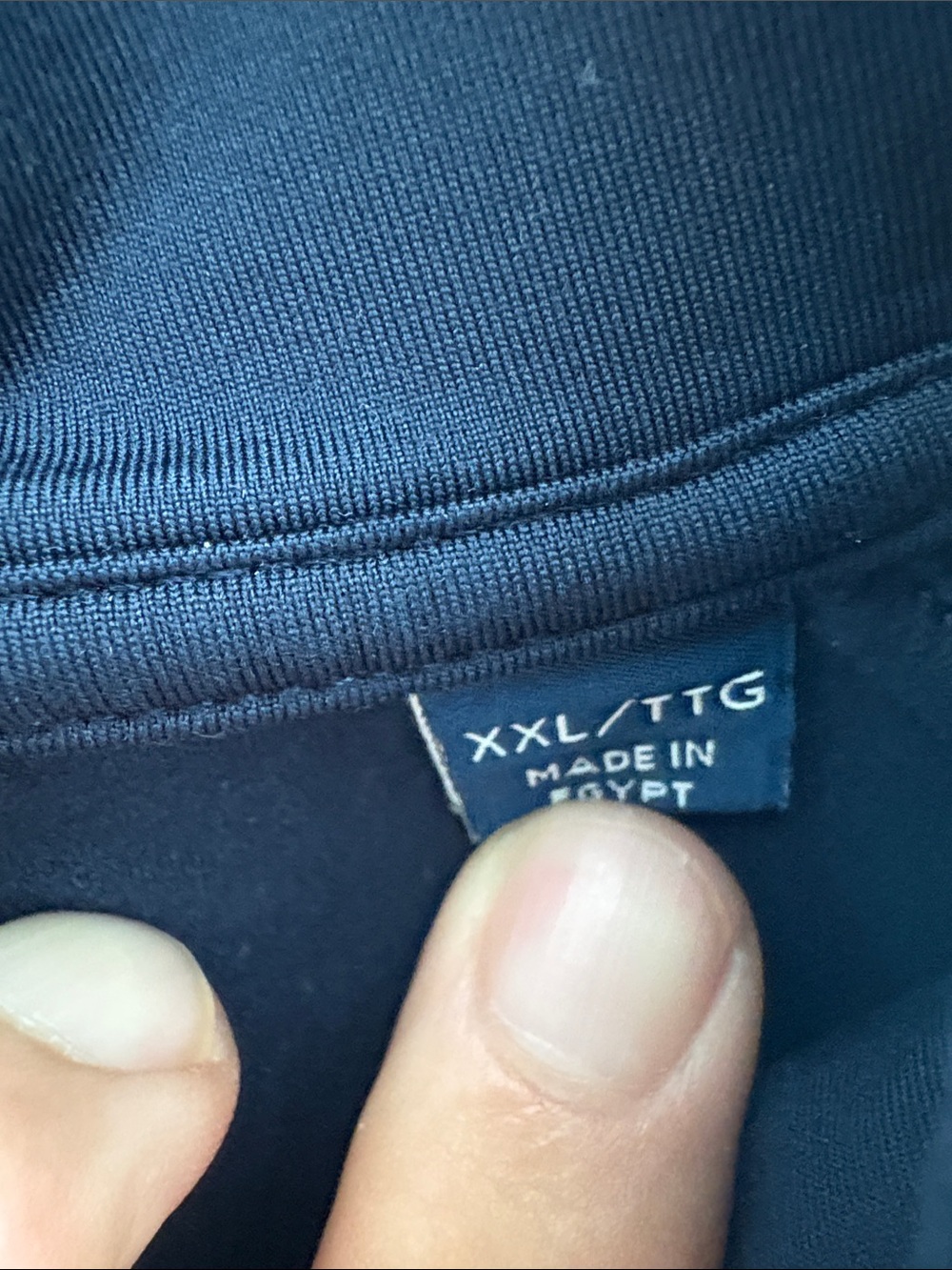 Cutter & Buck Navy TopGolf Quarter-Zip Pullover - Picture 4 of 5
